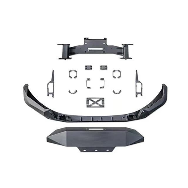 Upgrade Car Accessories High Quality Carbon Steel Dark Front Bumper for GWM Tank 500
