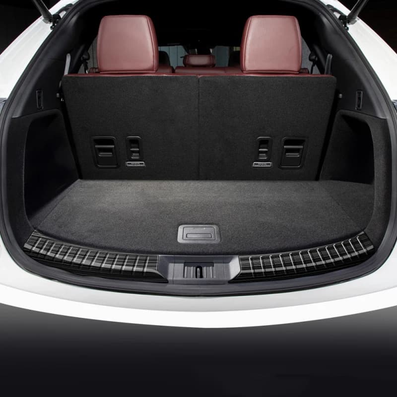 For Mazda Cx9 Cx-9 2022 2023 Stainless Steel Rear Bumper Protector Door Sill Trunk Welcome Tread Plate Cover Auto Parts