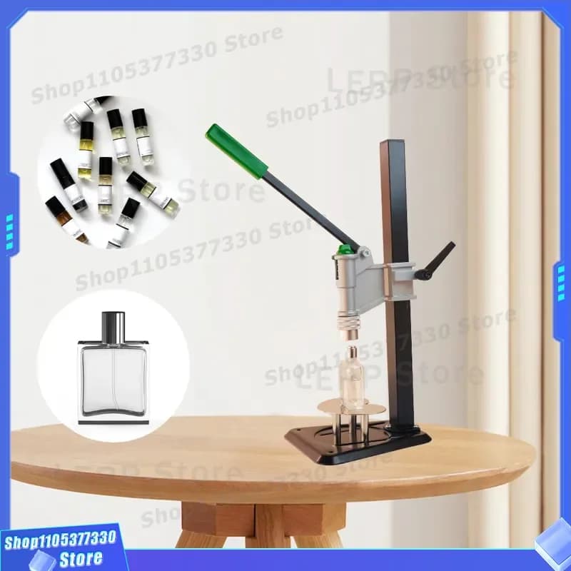 Manual Perfume Sealing Machine Hand Press Capper for Glass Bottles Fog Spray Dispenser Cap Closing Tool Factory Direct Sale