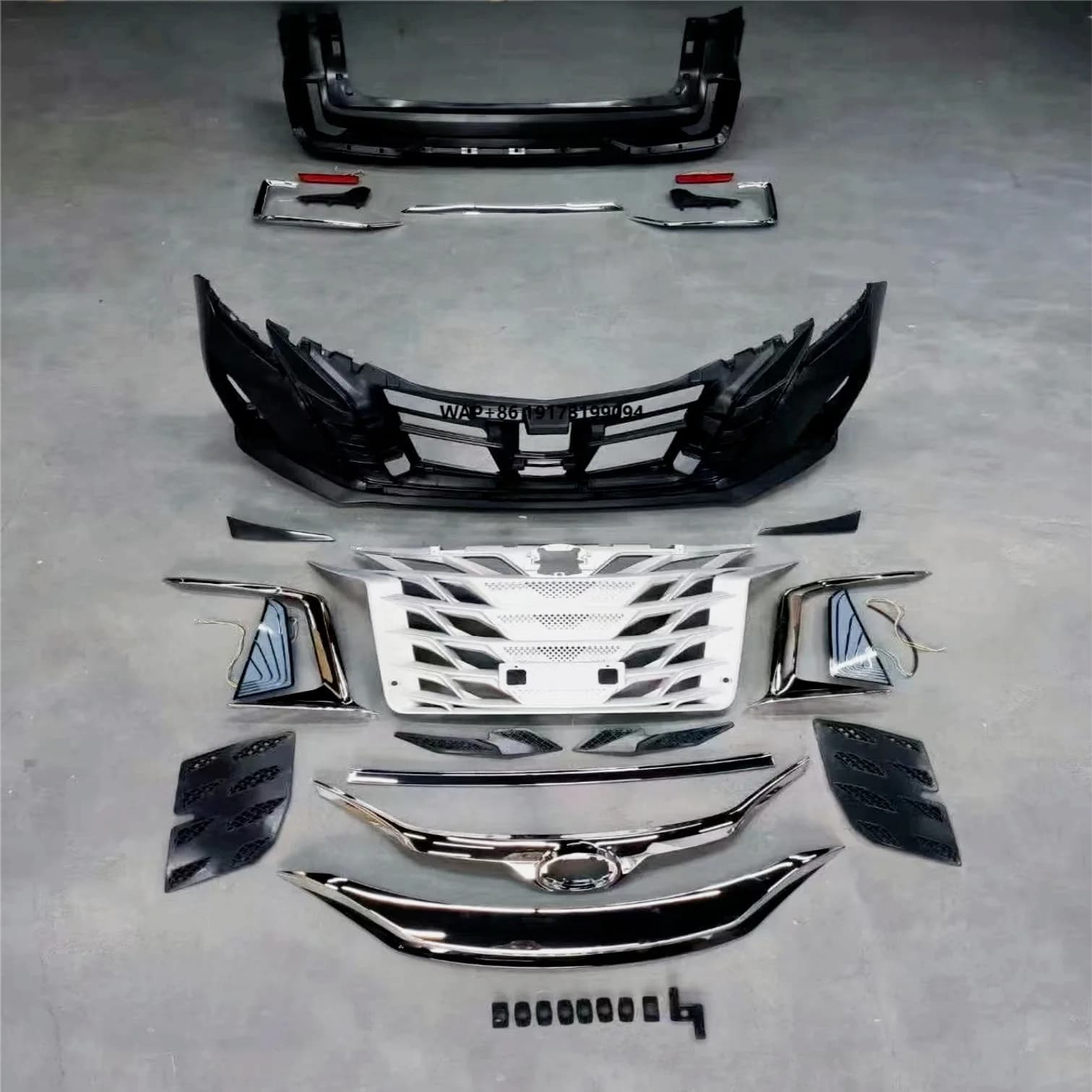 Front and Rear Bumper Guard Body Kit for Sienna 2021+  Accessories