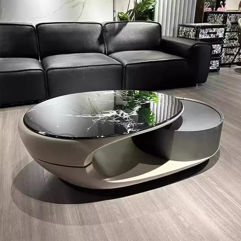 Modern Nordic Unique Coffee Tables Aesthetic Side Table Creative Storage Premium Quality Tavolino Salotto Living Room Furniture