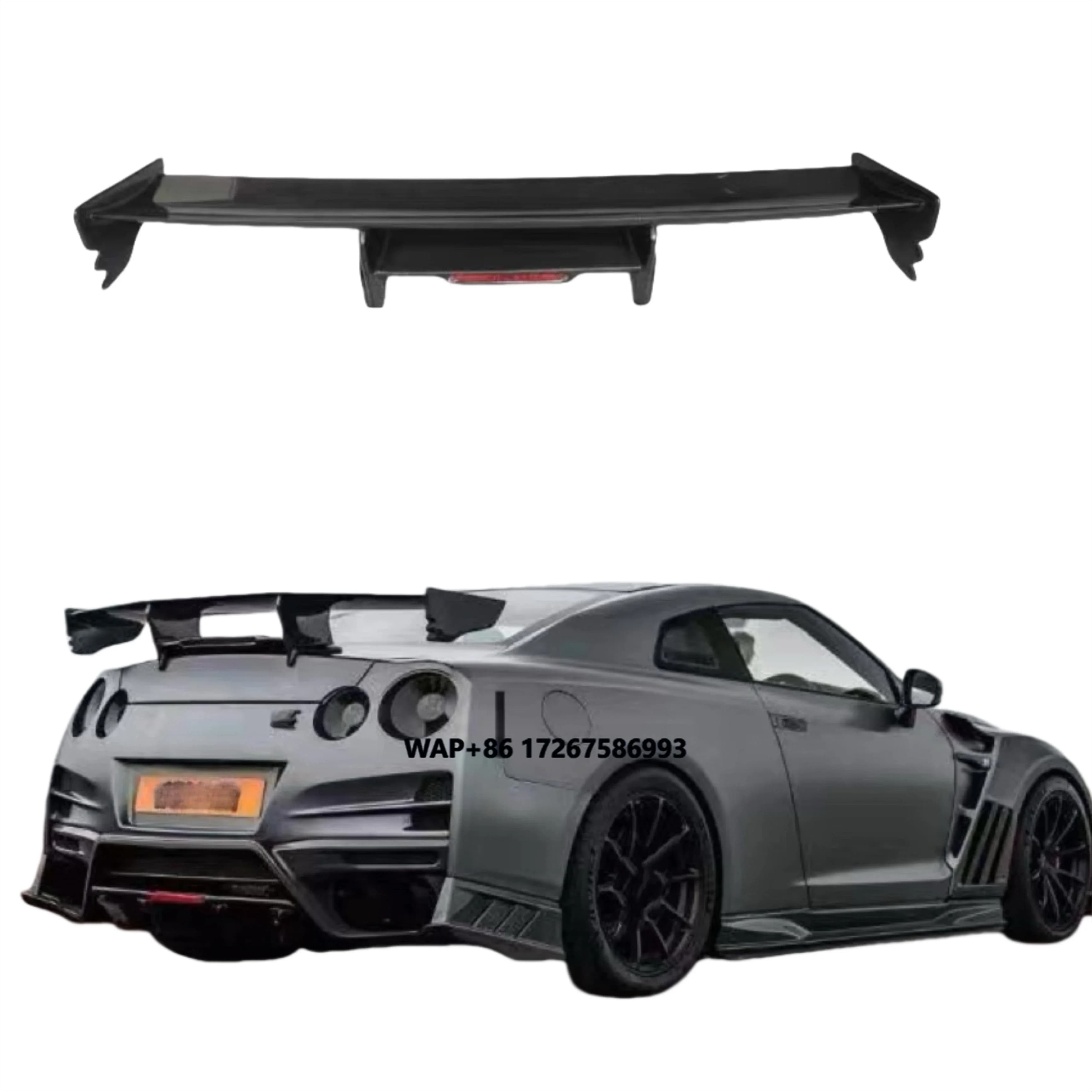 Style Spoiler  for  Gtr R35 Carbon Fiber Spoiler Wing