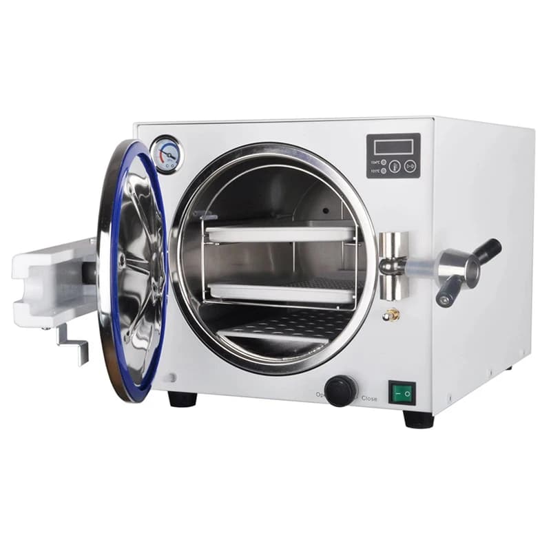 18L Vertical Autoclave Sterilizer Portable Manicure Tool Dry Heat Sterilizing Equipment for Beauty Salon from RU Warehouse
