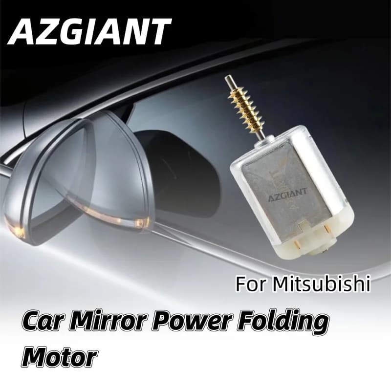 AZGIANT Car Power Fold Mirror Motor 12V Electric Actuator Rearview Mirror For 2005-2008 Mitsubishi Lancer X MK9 Car Accessories