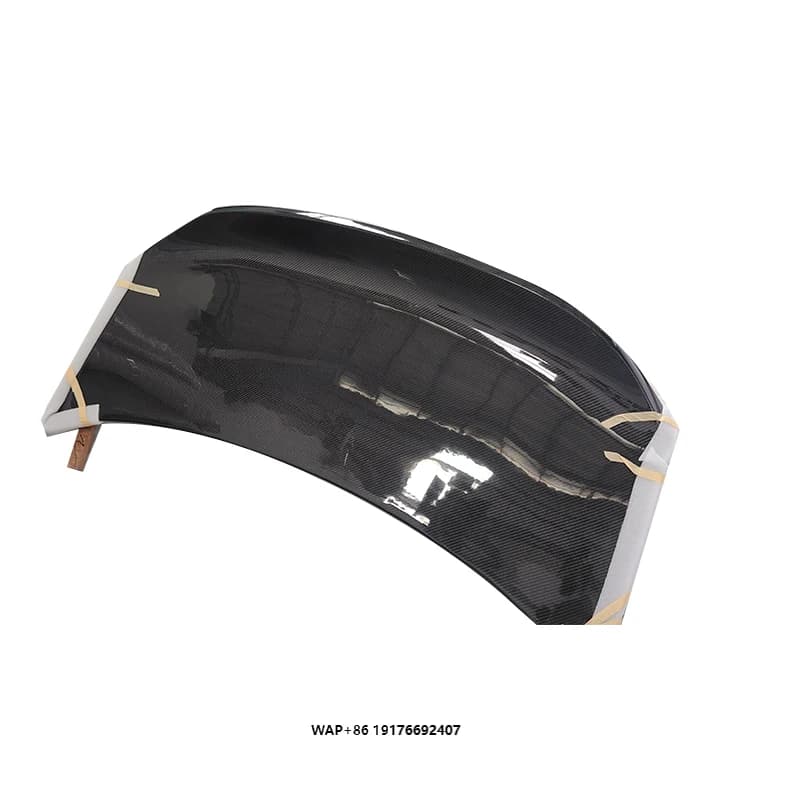 High Quality  Carbon Fiber Trunk Cover  for E92 M3 Trunk Cover Good Fitment