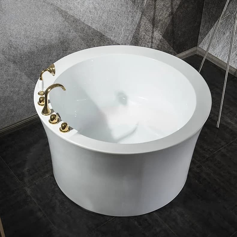Custom Oval Bracket Bath and Bathroom Stone Solid Surface Freestanding Acrylic Stone for Modern Bathrooms
