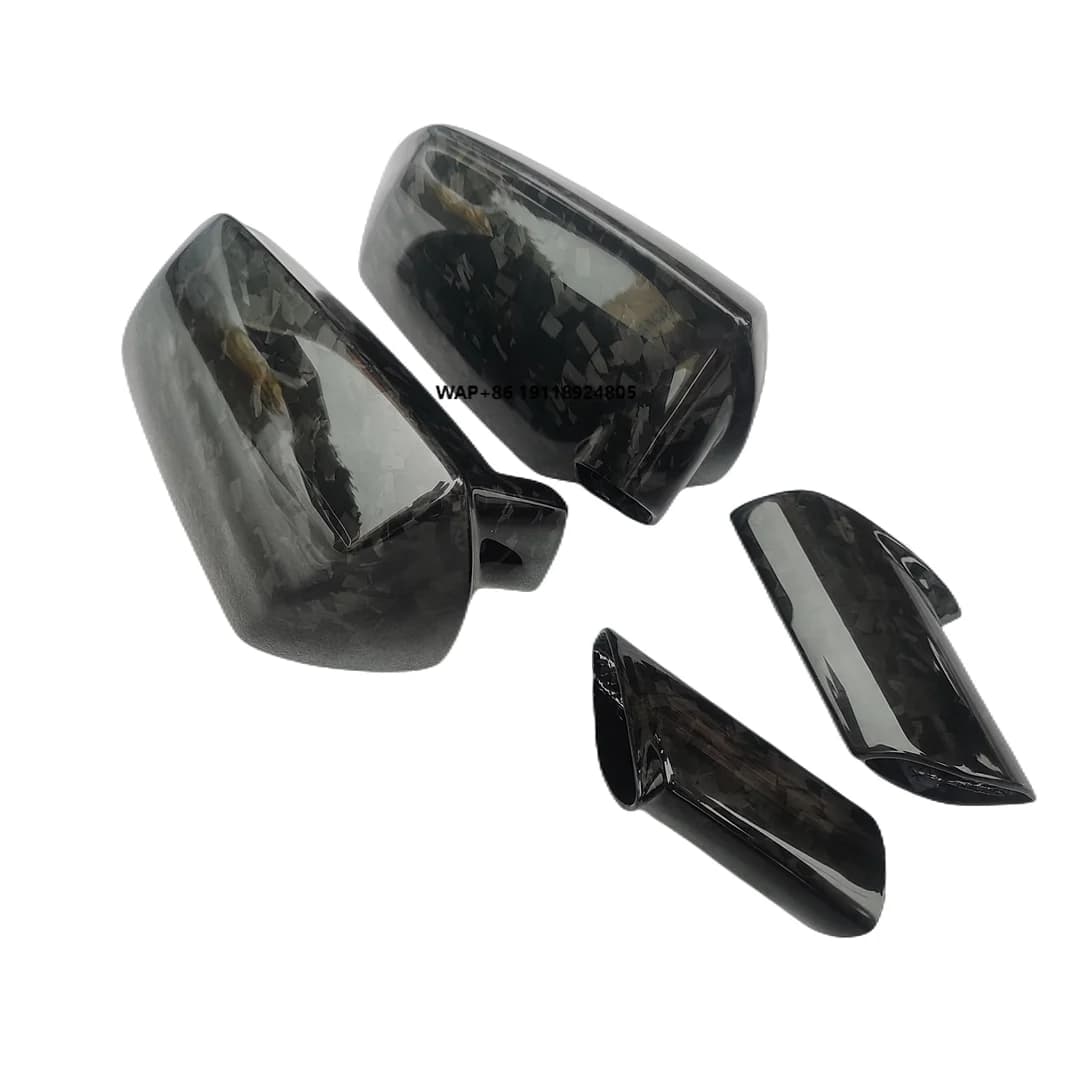 High Quality Mirror Cover Suitable for Aventador LP700 LP720 LP750 Dry Carbon Fiber Forged Pattern Rear View Mirror