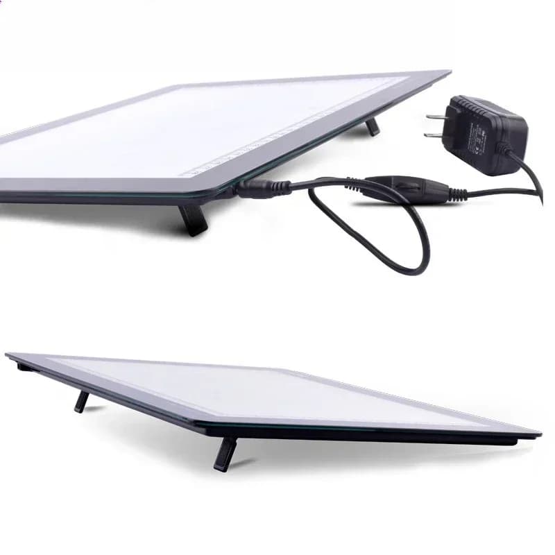 17FUSB dimming transparent writing copying calligraphy and painting table A4 calligraphy copying table