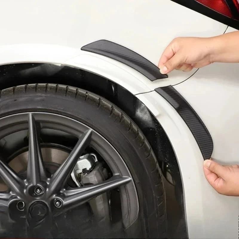 For SUBARU BRZ For TOYOTA 86 GR86 GT86 Real Dry Carbon Fiber 22-23 Exterior Rear Fender Decoration Sticker Modification Body Kit