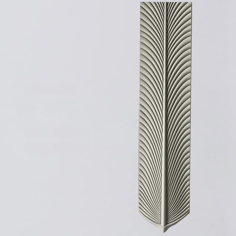 Wholesale 3D PU Feather Stone Wall Panel Artificial Culture Stone for Background Wall Decoration