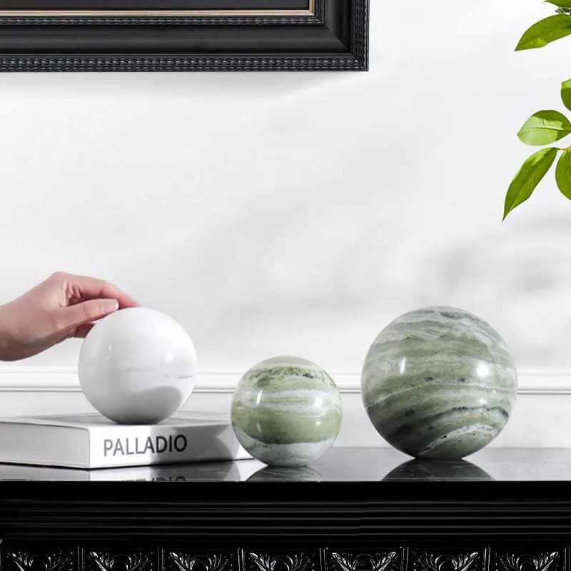Home Decor Marble Ornaments, Simple High-end Decorations, Elegant Decorations for Living Rooms, Hotels, and Restaurants