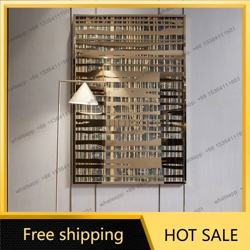 LJY Chinese entry entrance decorative painting light luxury high sense niche hanging painting 5d three-dimensional