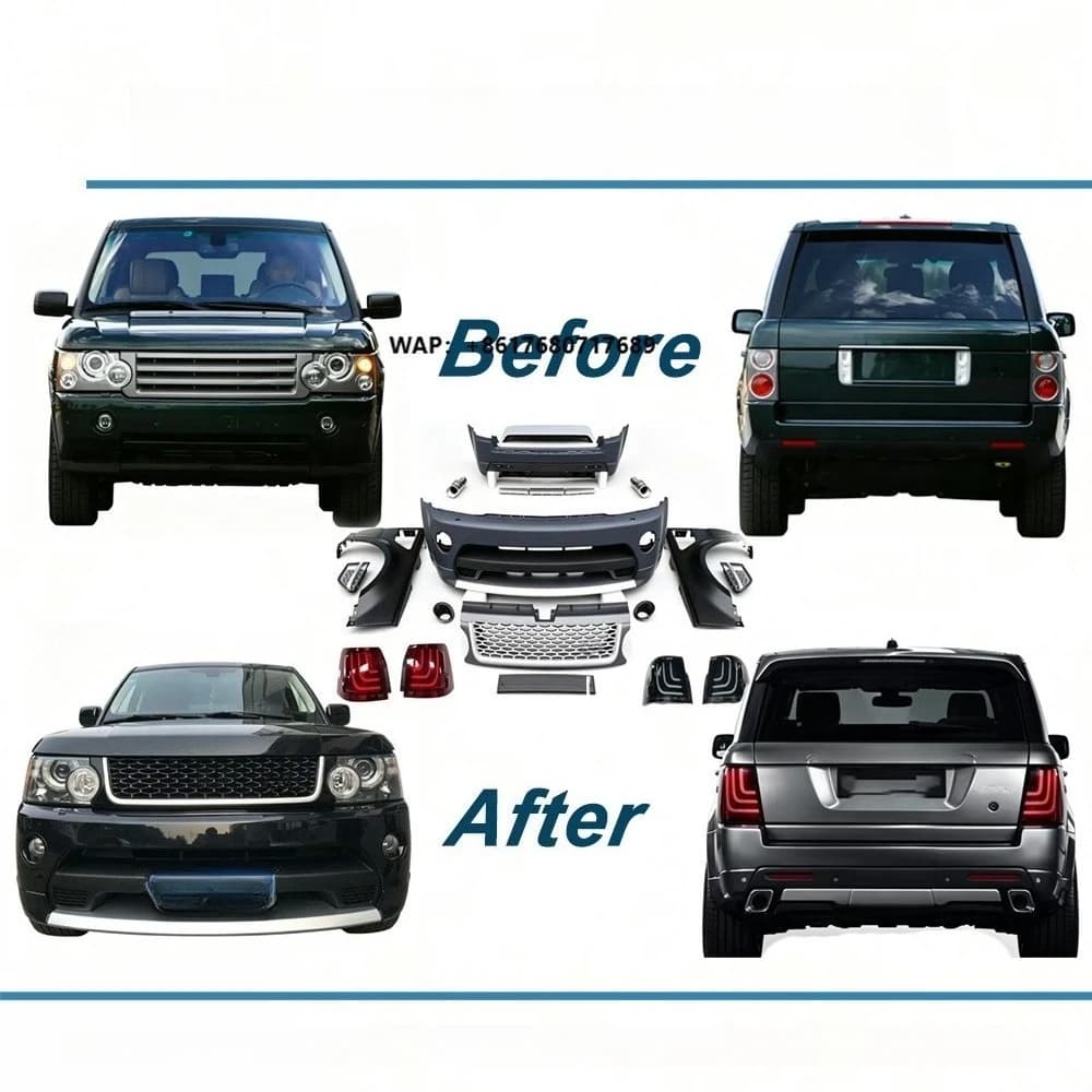 Premium Car Bodykit for  Range Rover Sport 2009 -2013 Facelift Limited Edition Bumper Body Kit Facelift