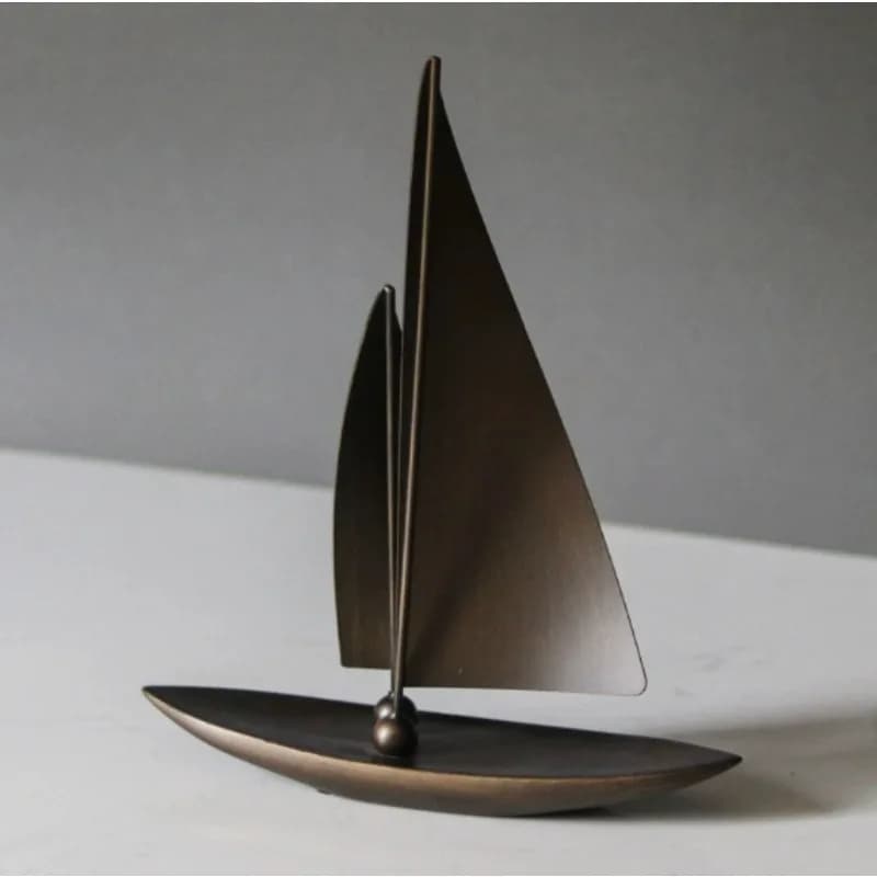 Hotel lobby ornaments, office art decorations, ship models, sailing crafts, high-end ornaments