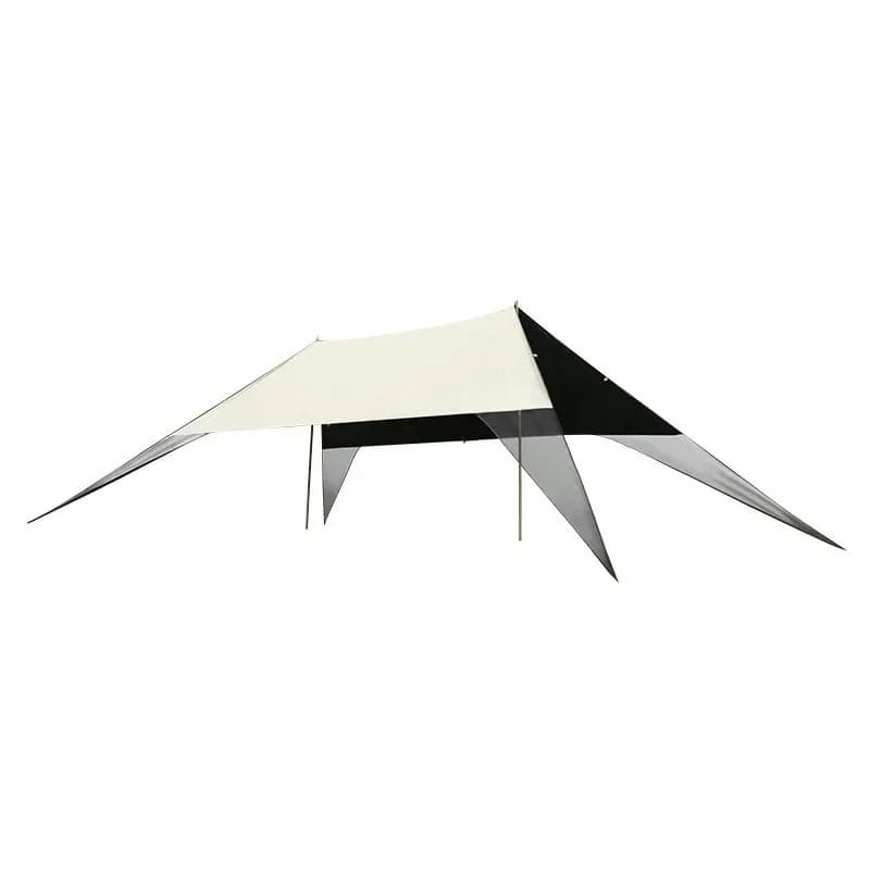Explorer, vinyl canopy tent, outdoor sun camping, portable canopy, rainproof coating, picnic awning