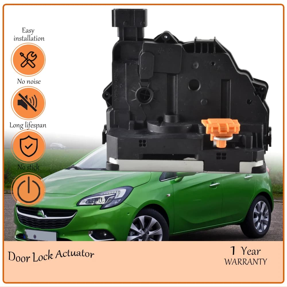 Precision-Tuned 6-Pin Right Front Door Lock Actuator, Fit with Opel Corsa E 2014-2019, Reliable Performance oe 13431840,13258274