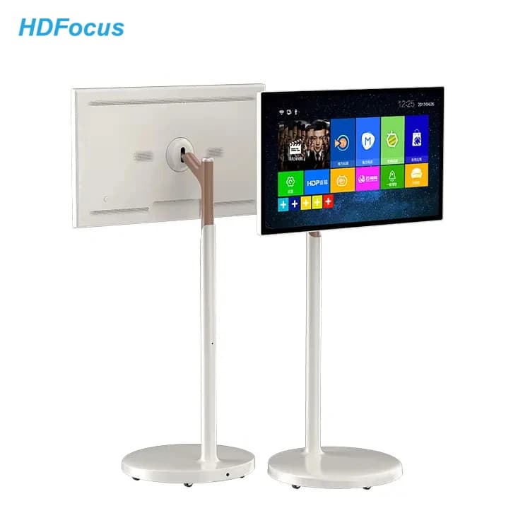 21.5 Inch Incell Hd Touch Display Ips Screen  Lcd Monitors Gym Live Room Tv Portable LCD Television