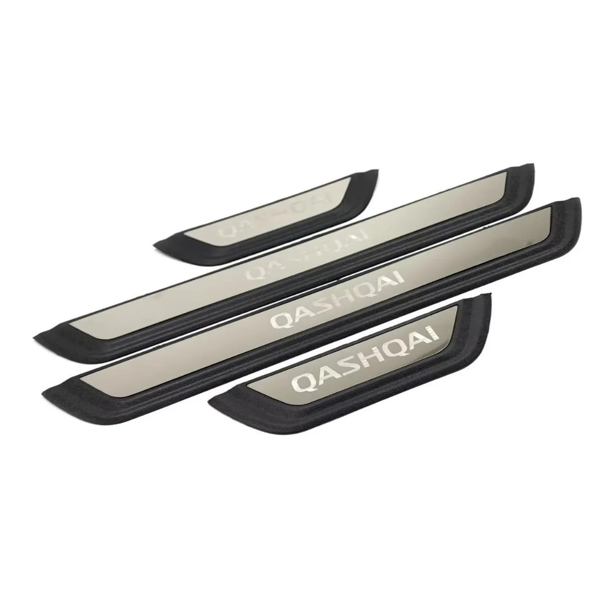 ABAIWAI For Nissan Qashqai j11 J12 2015 2016-2024 2025 2026 Door Sill Plate Strips Stainless Steel  3D Trim Car  Interiors