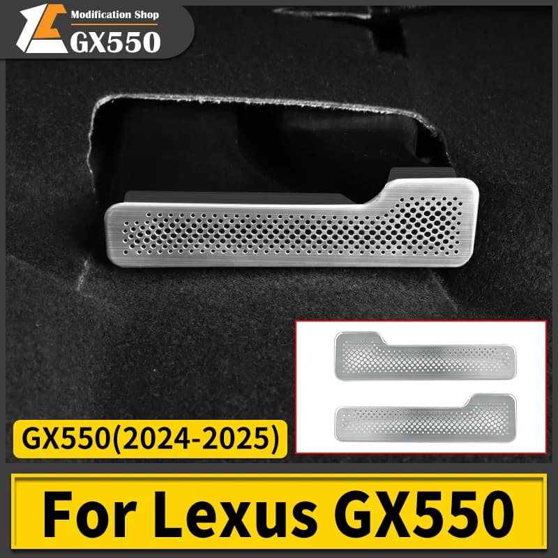 For Lexus GX550 550h 2024 2025 Seat Bottom Air Vent Dust Cover ,Interior Upgraded Accessories,Air outlet cover Insect-proof