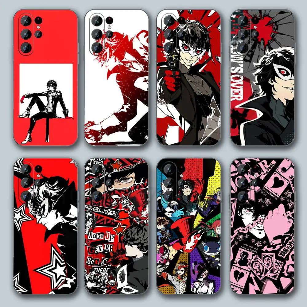 A-Akira K-Kurusu  For Samsung Galaxy S26 Ultra Case Samsung Galaxy S26 Plus S 26  Liquid Silicone Cover Samsung