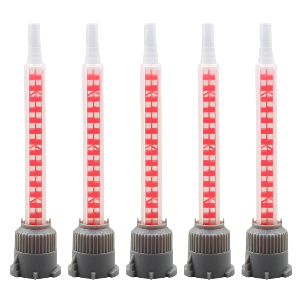 10/20/50pcs Epoxy Adhesive Mixing Nozzle Static Mixing Nozzle Mb6-16 Mixing Tube (10:1Ratio) for 10:1 Empty Dual Cartridges