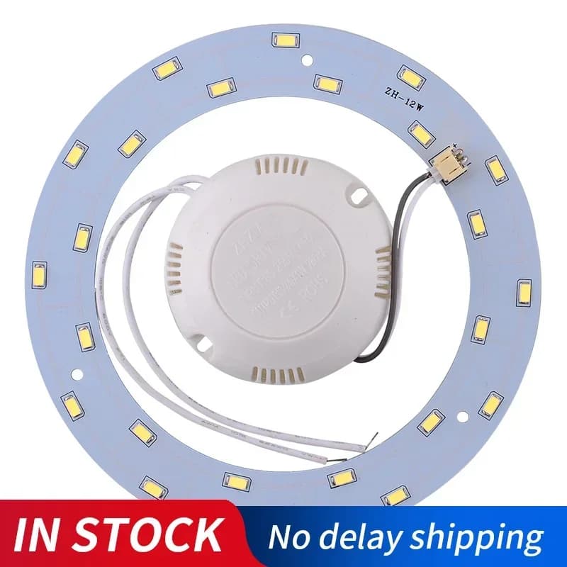 12W 5730 LED Ring Panel Circle Annular Ceiling Light Lamp Fixture Board Lamp 220V Round Ceiling Board The Circular Lamp