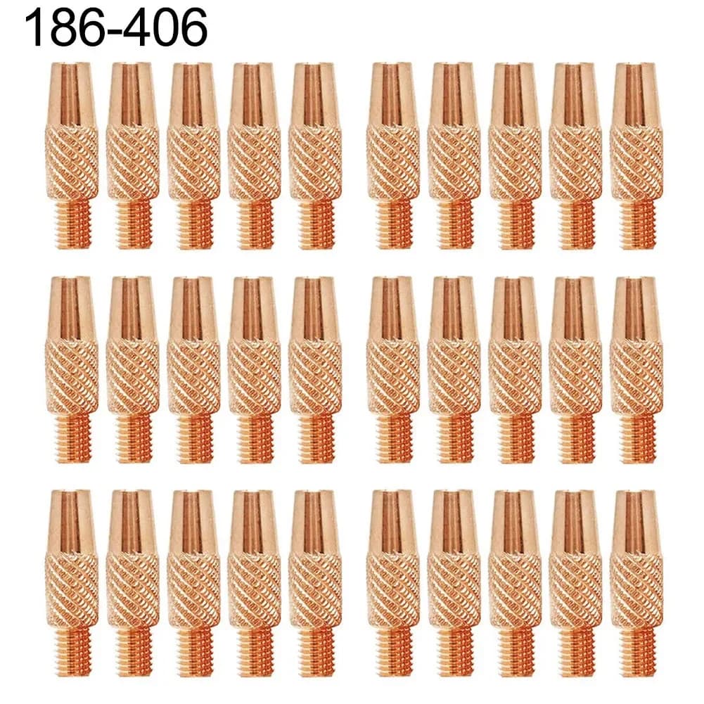 Copper Contact Tips Mig Welding Nozzles Metal Fabrication As The Picture 30 Contact Tips For Welding Needs For IronMan 230