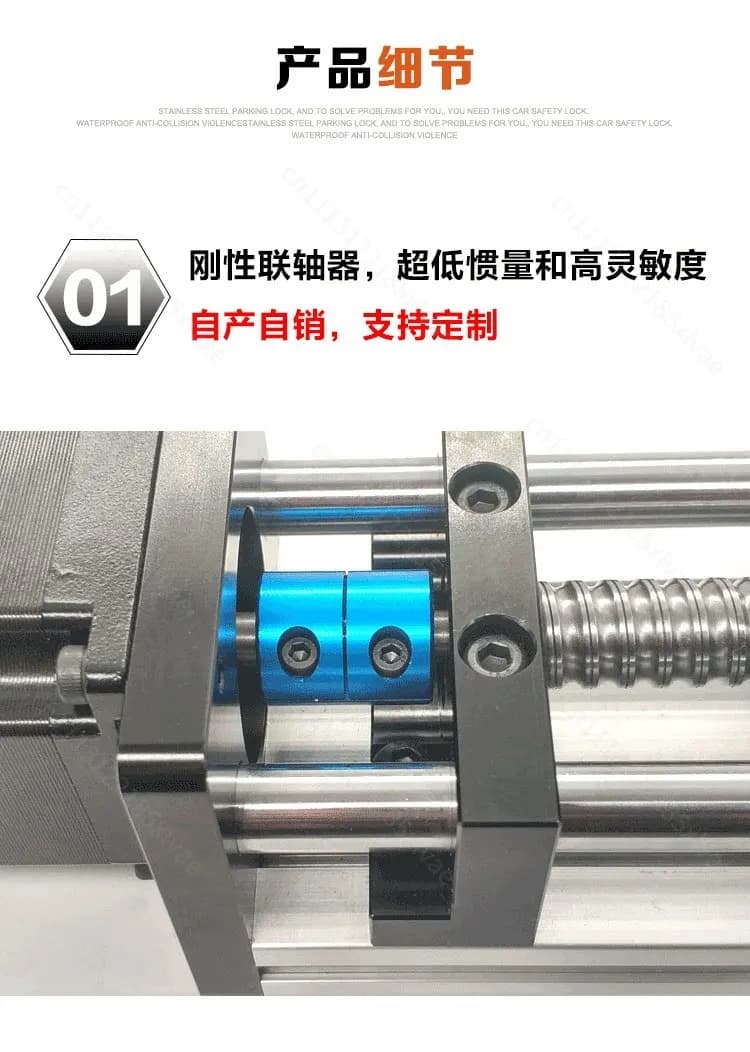 GGP Dual Optical Axis Ball Screw Slide Table Electric Linear Module Ball Screw Slide Rail Industrial Transmission Mechanical