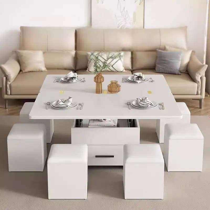 Luxury Living Room Coffee Table Marble Modern Wooden Mesa Lateral Coffee Table Center Nordic Floor Stoliki Kawowe Home Furniture