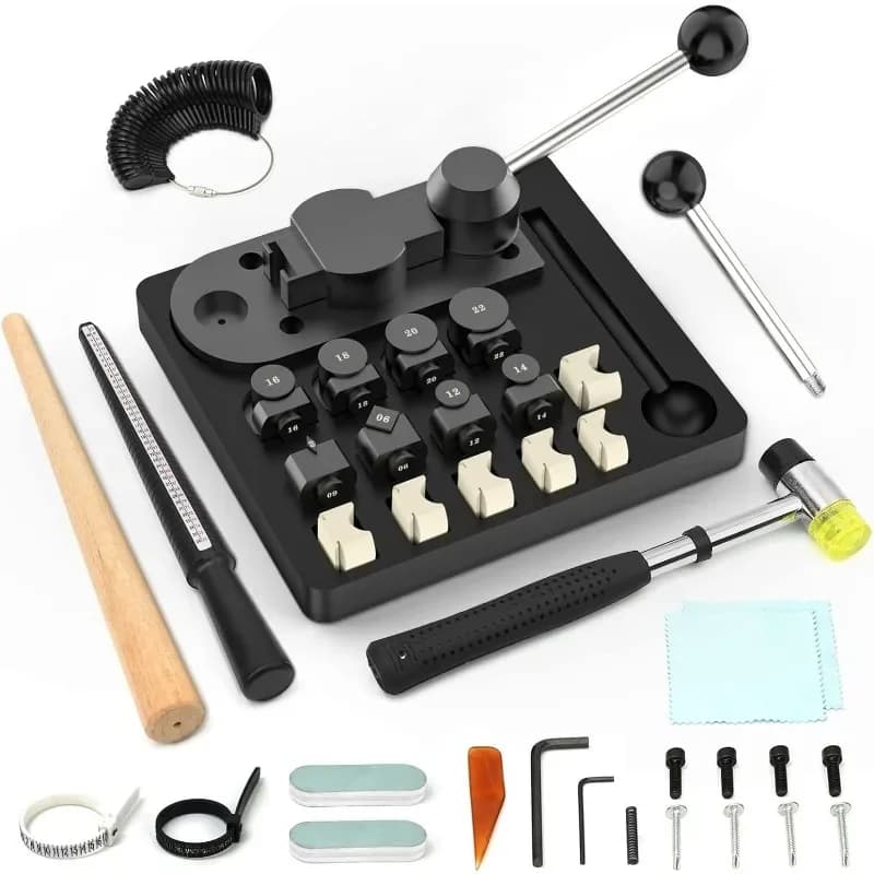 Ring Bending Machine Bending Machine Gold Silver Copper Rounding Forming Rolling  Ring Measurement