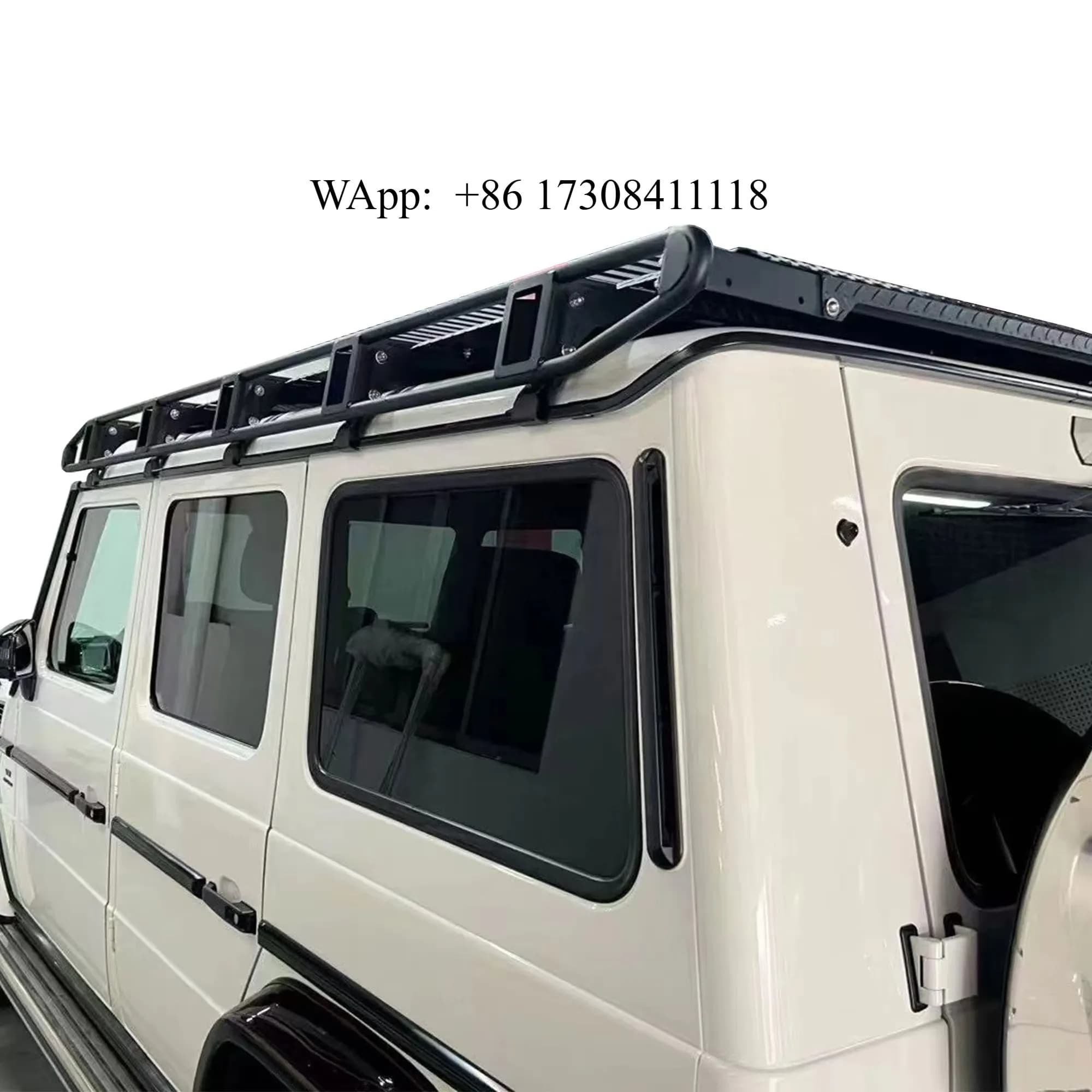 Roof Luggage Rack With Sunroof for G CLASS W463 G63 G500 G550 G350 G400 G65 Luggage Rack SUV Professional Racks