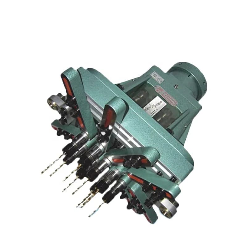 CE Certified Adjustable Square Multi Spindle Heads with BT40 Motor & Gear for Drilling Tapping Machine