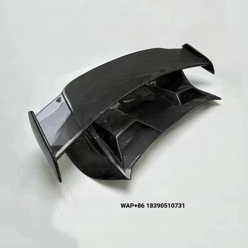 ICOOH Racing GT3 Style Carbon Fiber Fibre Body Kit Rear Spoiler Wing For 911 991 2015-2018