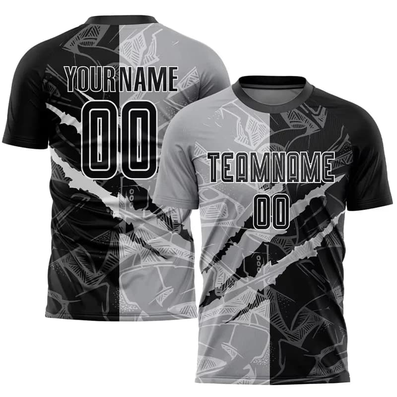 DIY Custom Football Jersey Men Personalized Team Name Sponsor Logo Number Soccer Fan T-Shirt Club Wear