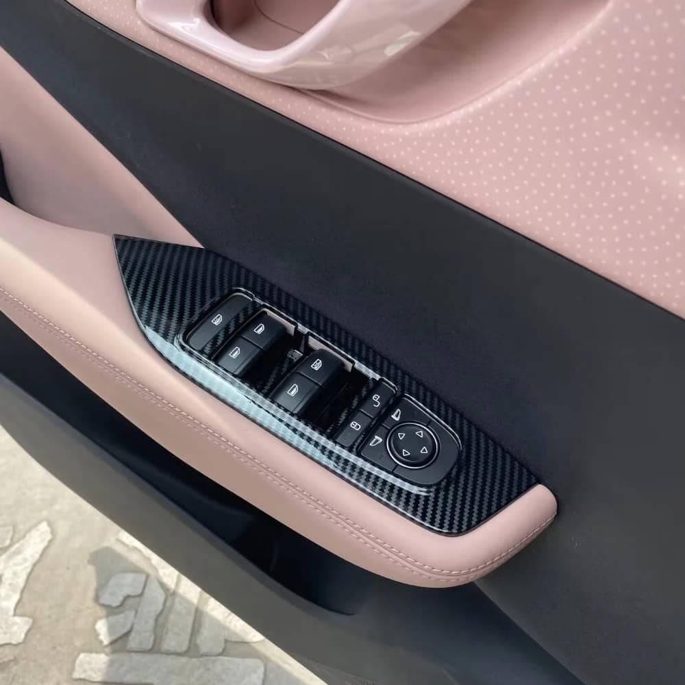 For BYD Dolphin Surf Seagull Windows Control Panel Protect Car Accessories  Button Adjustment Decorative Frame 2023 2024 2025