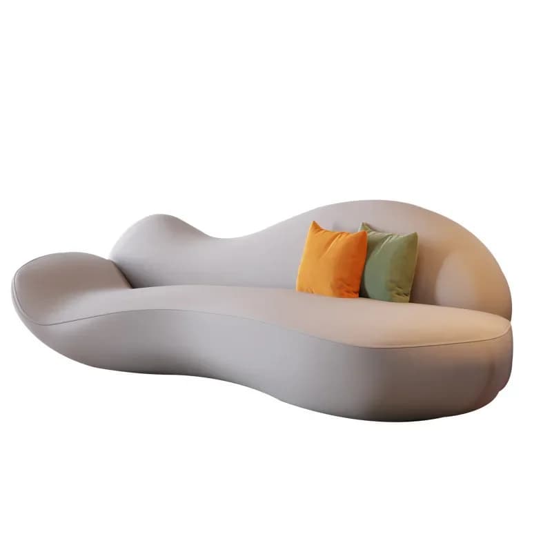 Simple small apartment, sitting area reception special-shaped creative living room sofa