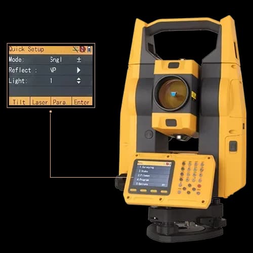 Global Useful Hi-target ZTS-421L10 /HTS-521L10 Survey Instrument with High Precision 2'' Accuracy Hi-target Survey Total Station