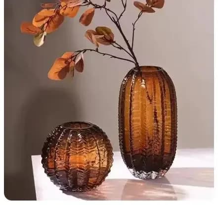 Creative Cactus Glass Vase Desktop Creative Flower Utensils Hydroponic Vase Dried Flower Vase Living Room Aesthetic Decoration