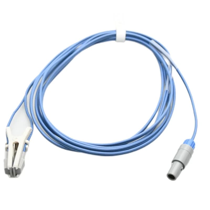 Animal Ear Clips Spo2 Sensor 6-pin Dual Heart Rate Monitors Compatible with Medicals Supplies
