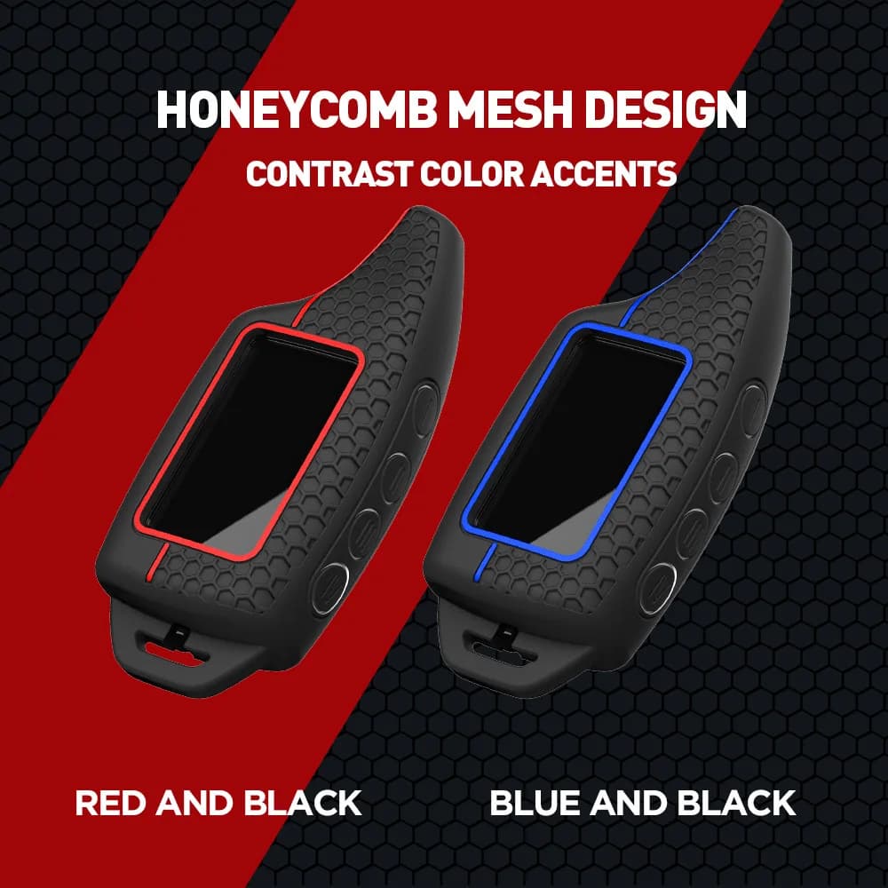Silicone car key bag, police car remote control protective cover, starline B9 B6 a91starline