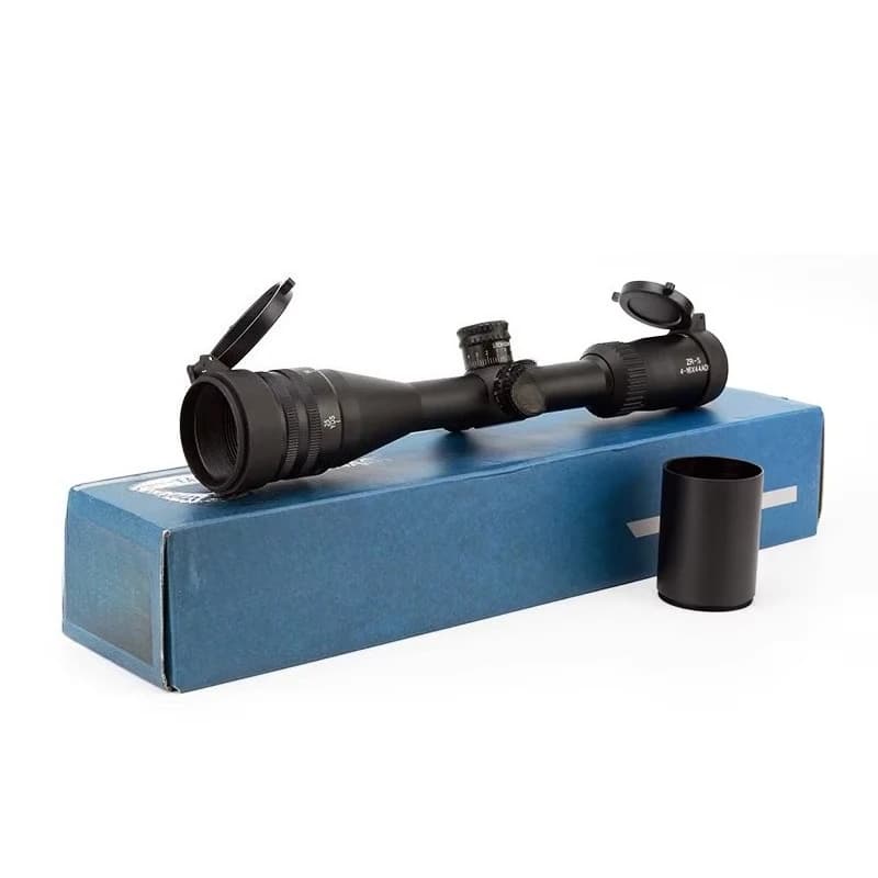 Tactical sight locking turret red-green luminous aluminum alloy long-range high-magnification optical sight