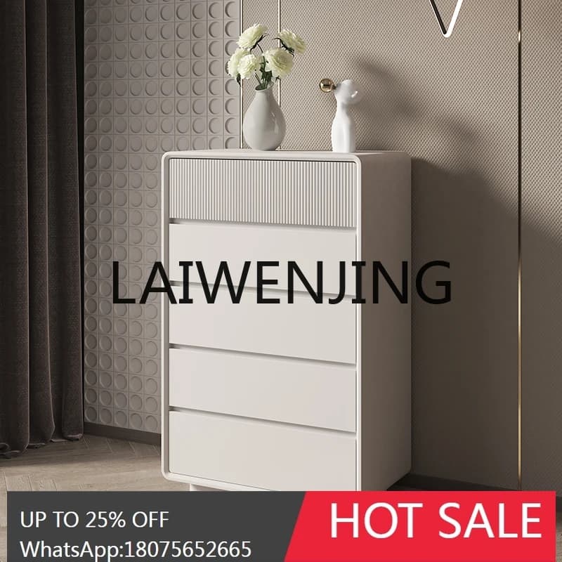 Italian Minimalist Bedroom Chest of Drawers Storage Simple Modern Living Room Storage Entrance Cabinet