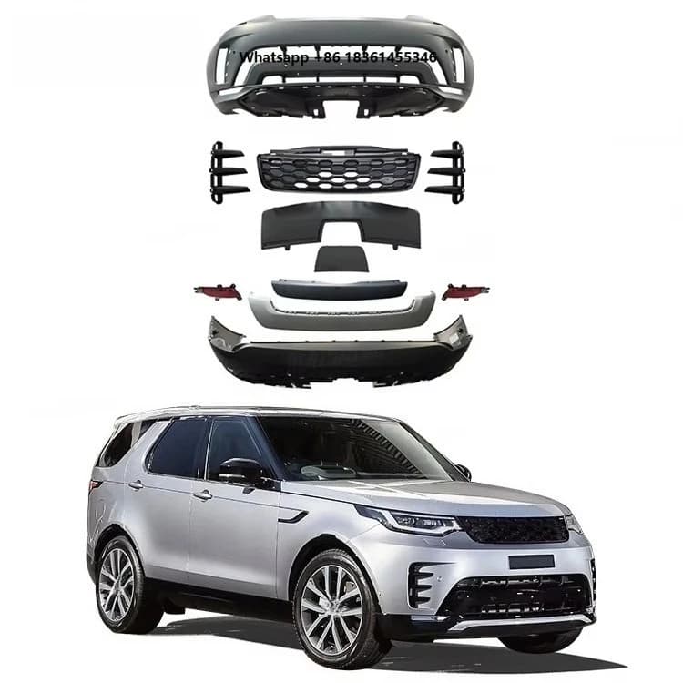 For Discovery 5 2017-2020 Facelift 2021 Auto Parts 2021 Conversation Kit Front & Rear Bumper Grill Exterior Package