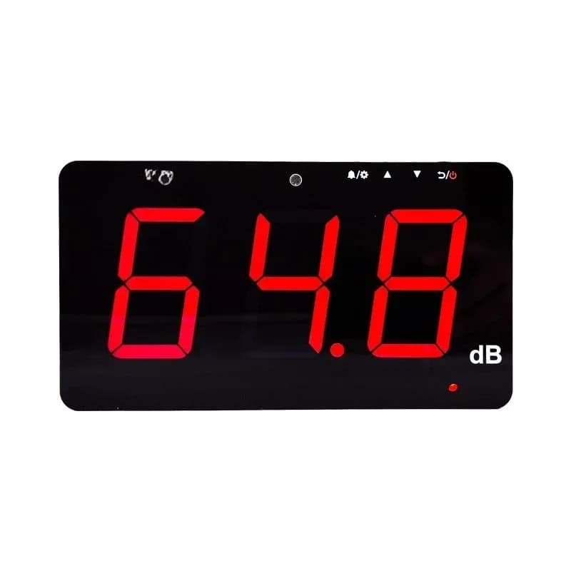 Wall Mounted Noise Meter SW-525A Large Screen Environmental Noise Meter Monitor