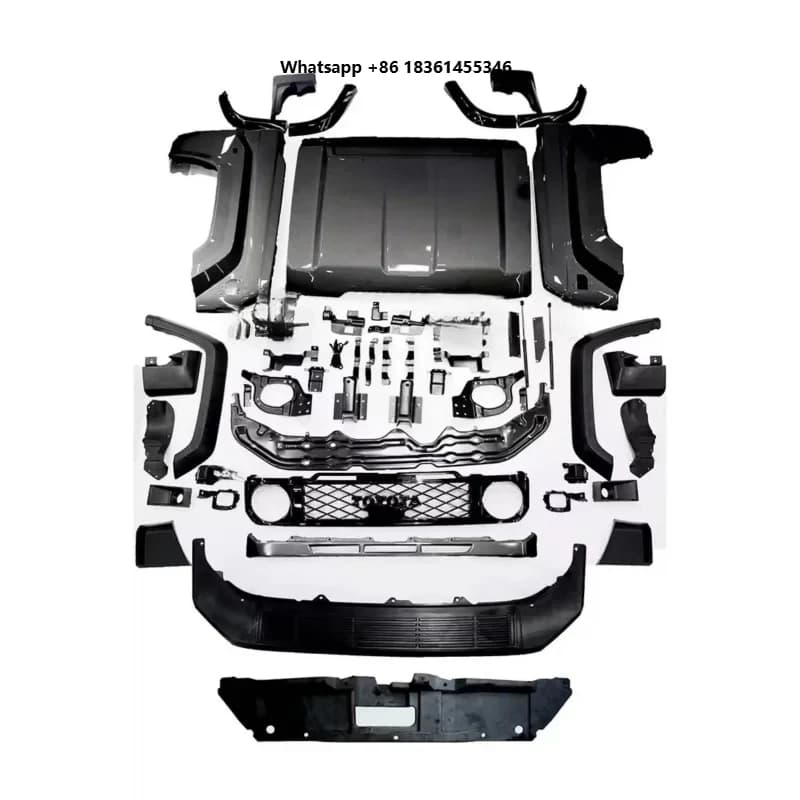FOR BodyKit Upgrade To 2024 LC76 FJ79 Body Kit 2WD 4WD Pick UpFacelift 2007-2021 LC70 LC79 Series