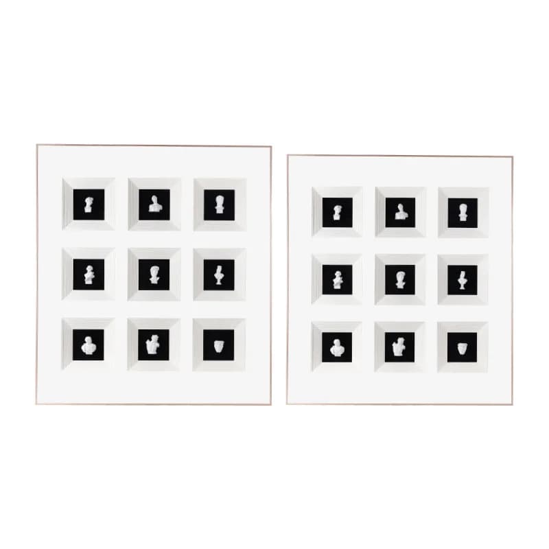 Figure hanging paintings three-dimensional decorative paintings, porch corridor living room sofa background hanging paintings
