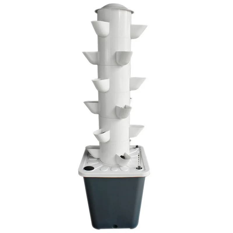 Pillar tower soilless cultivation can bring plant lamp vegetable growing machine