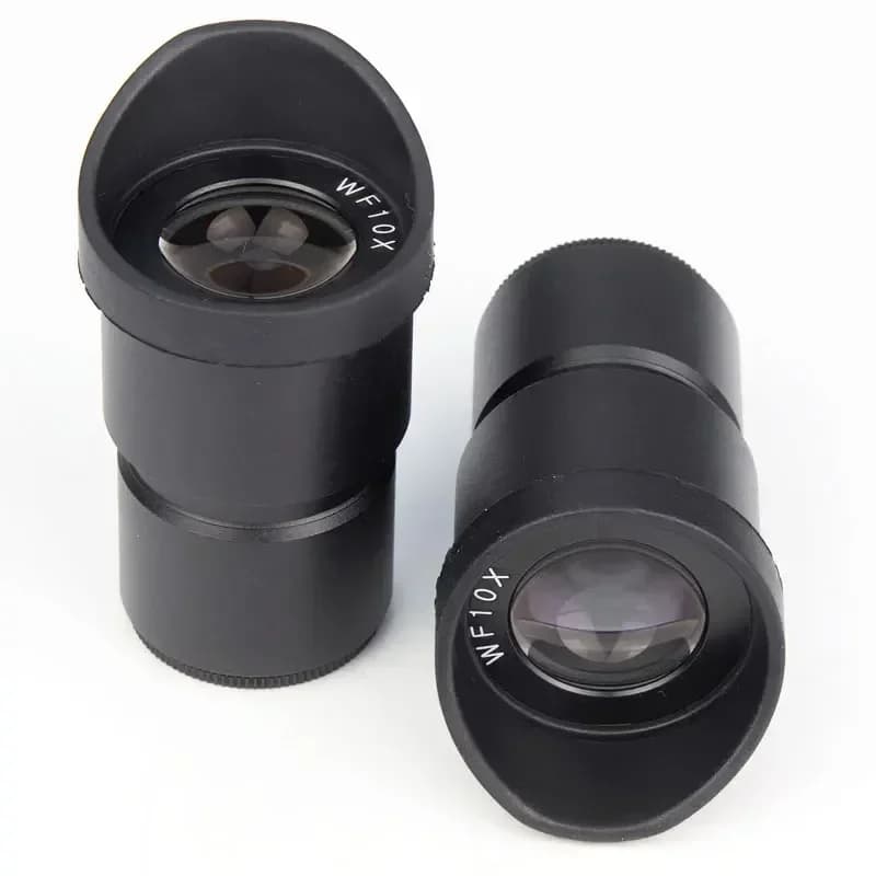 1PCS Stereo Microscope Eyepiece Lens 30.5mm Mounting 10X Wide Angle Tools Trinocular