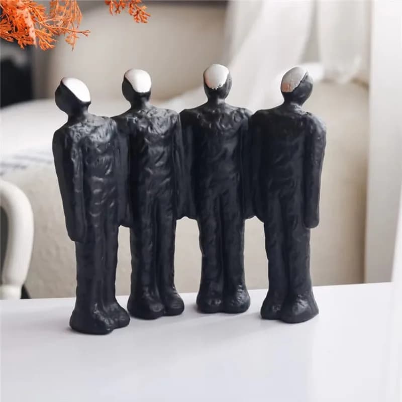 Meijian Creative Animal Line Cast Resin Home Decoration Ornament Resin Home Decor for Sale