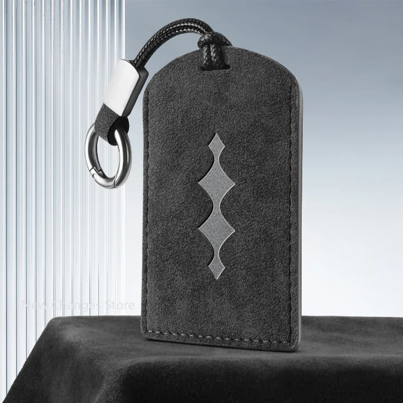 For Byd Equation Leopard 8 Leopard 5  Titanium 7 Key Set Nfc Card Protection Cover Shell Buckle Imported Suede Interior Special